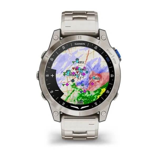 Garmin D2 Mach 1 Titanyum Akıllı Saat