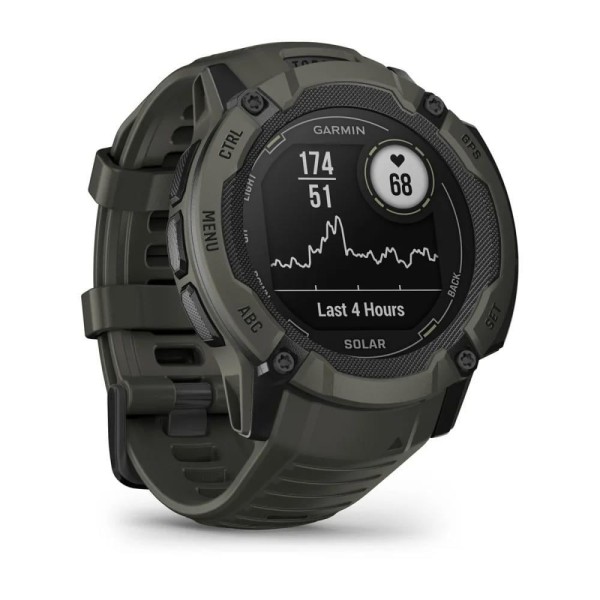 Garmin Instinct 2X Solar Yeşil Multisport...