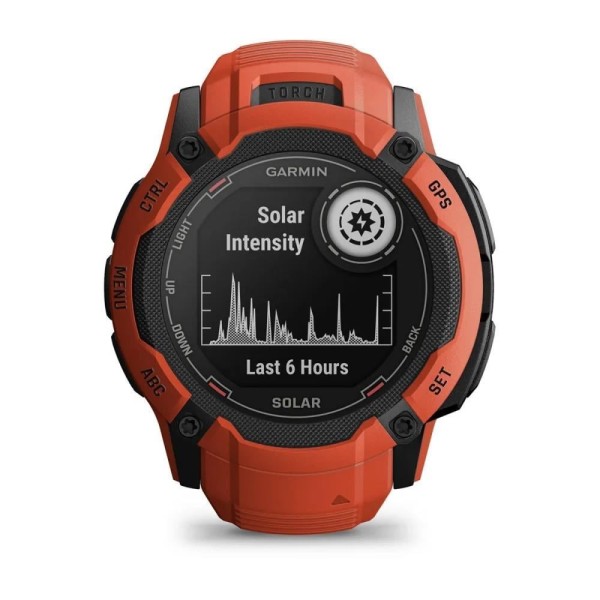 Garmin Instinct 2X Solar Kırmızı Multisport...