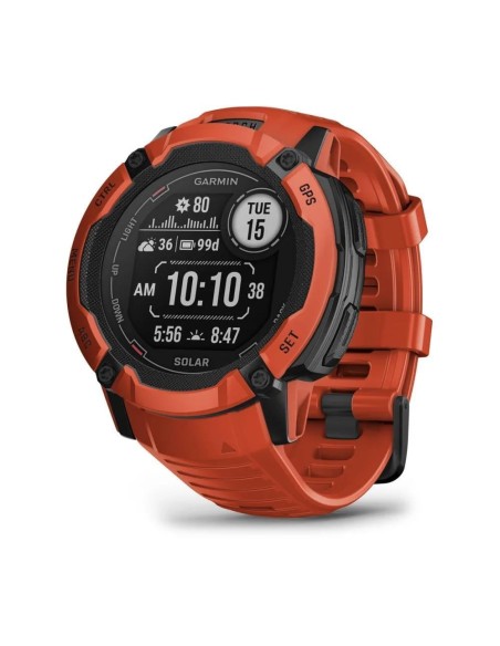 Garmin Instinct 2X Solar Kırmızı Multisport Akıllı Saat