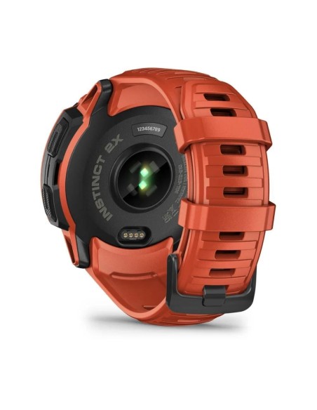 Garmin Instinct 2X Solar Kırmızı Multisport Akıllı Saat