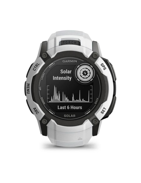 Garmin Instinct 2X Solar Beyaz Multisport Akıllı Saat