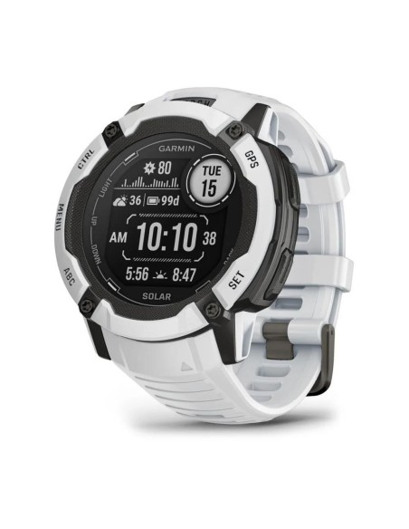 Garmin Instinct 2X Solar Beyaz Multisport Akıllı Saat