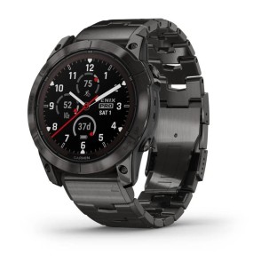 Garmin Fenix 7X Pro Sapphire Solar Karbon Gri DLC...