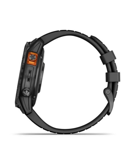 Garmin Fenix 7x Pro Solar Slate Gri - Siyah Kayış