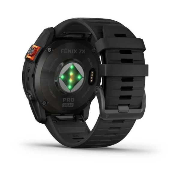 Garmin Fenix 7x Pro Solar Slate Gri - Siyah Kayış