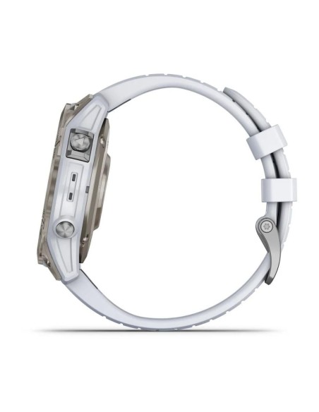 Garmin Epix Pro Gen2 Sapphire Titanyum Beyaz Kayış