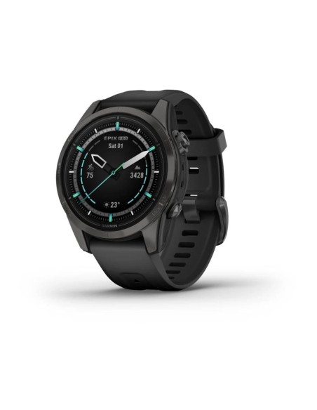 Garmin Epix Pro S Gen2 Sapphire Karbon Gri DLC Titanyum