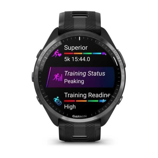 Garmin Forerunner 965 - Karbon Gri DLC Titanyum...