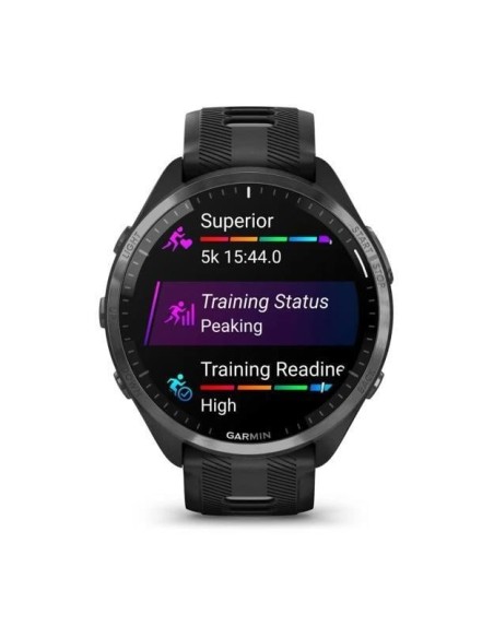 Garmin Forerunner 965 - Karbon Gri DLC Titanyum Siyah | Gri