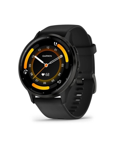 Garmin Venu 3 Slate | Siyah Kayışlı