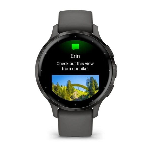 Garmin Venu 3S Slate Gri Kayışlı
