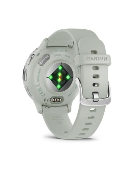 Garmin Venu 3S Gümüş | Sage Gri Kayışlı