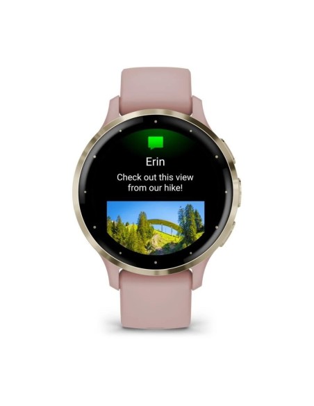 Garmin Venu 3S Soft Gold | Pembe Kayışlı