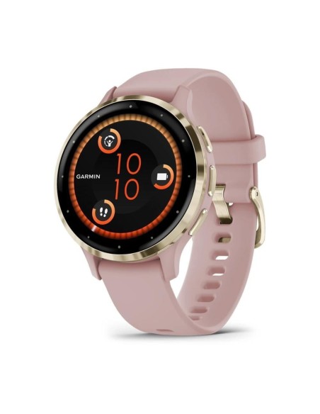 Garmin Venu 3S Soft Gold | Pembe Kayışlı