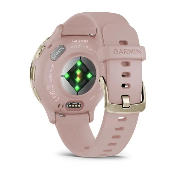 Garmin Venu 3S Soft Gold | Pembe Kayışlı
