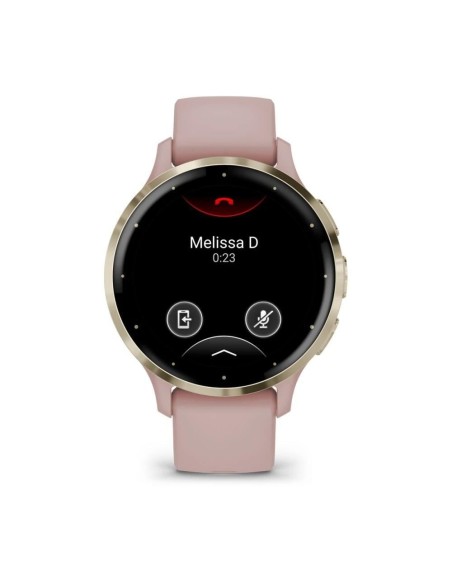 Garmin Venu 3S Soft Gold | Pembe Kayışlı