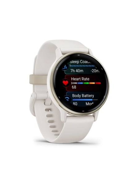 Garmin Vivoactive 5 - Fildişi Kayışlı Akıllı Saat