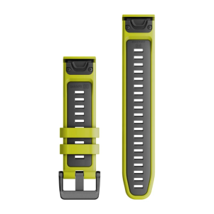 Garmin Quickfit 22 mm Yedek Kayış - Sarı Graphite 2