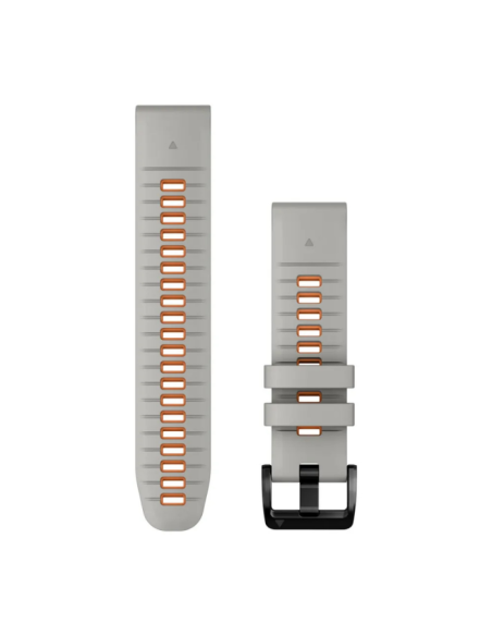 Garmin Quickfit 22 mm Yedek Kayış - Gri Turuncu