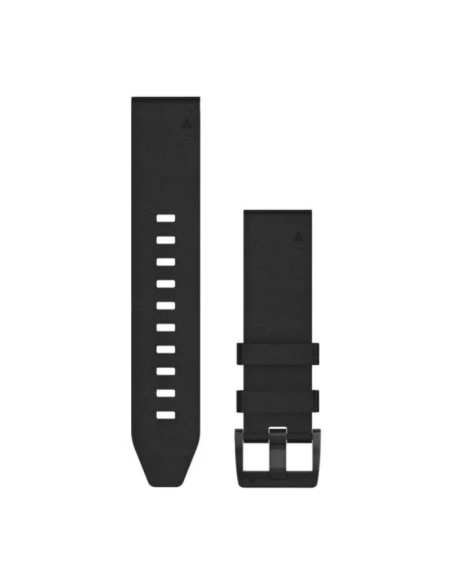 Garmin Quickfit 22 mm Yedek Kayış - Siyah Deri