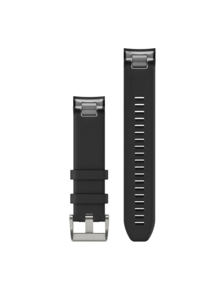 Garmin Quickfit 22 mm MARQ Yedek Kayış Siyah - Gümüş