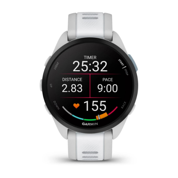 Garmin Forerunner 165 Sis Grisi Beyaz