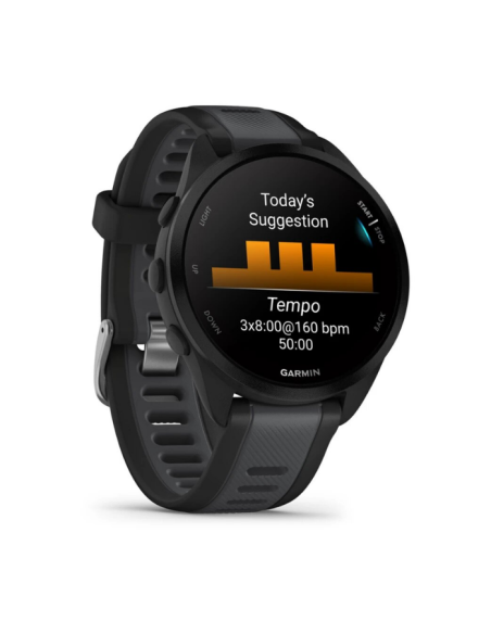 Garmin Forerunner Music 165 Siyah Slate Gri