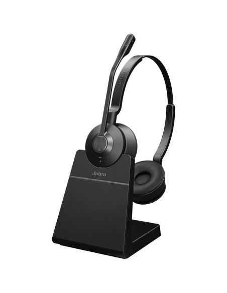 Jabra Engage 55 Duo Usb-C Ms Şarz Üniteli Kablosuz Kulak Üstü Kulaklık