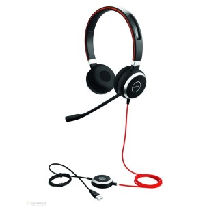 Jabra Evolve 40 Duo USB NC MS Kulak Üstü Kulaklık 2