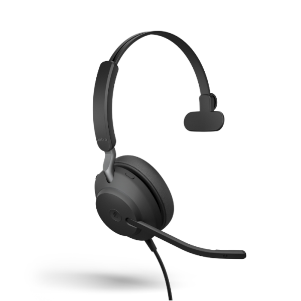 Jabra Evolve2 40 Mono Usb Ms Kablolu Kulak Üstü...