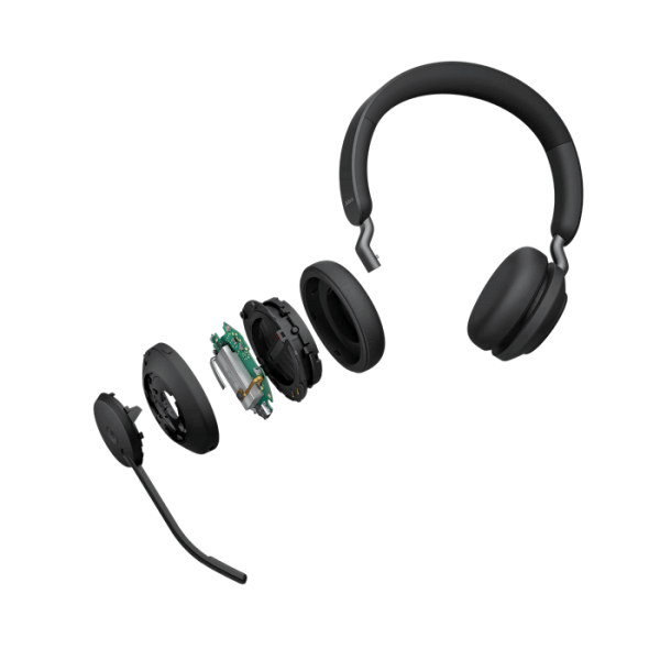 Jabra Evolve2 65 Duo Usb-C Ms Kablosuz Kulak...