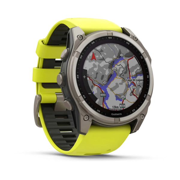Garmin Fenix 8 - 51 mm Solar Sapphire Titanyum,...