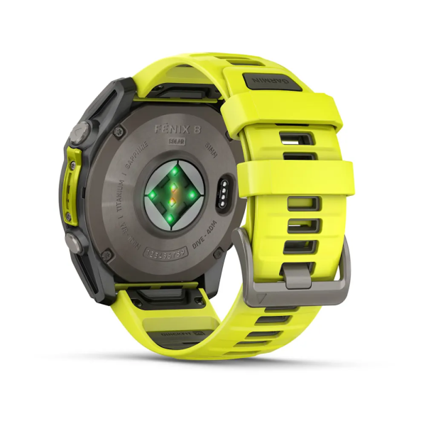 Garmin Fenix 8 - 51 mm Solar Sapphire Titanyum,...