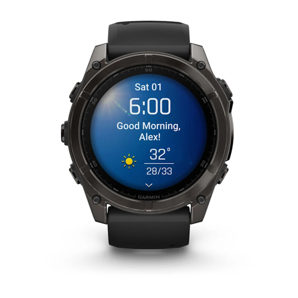Garmin Fenix 8 – 51 mm AMOLED Sapphire Karbon...