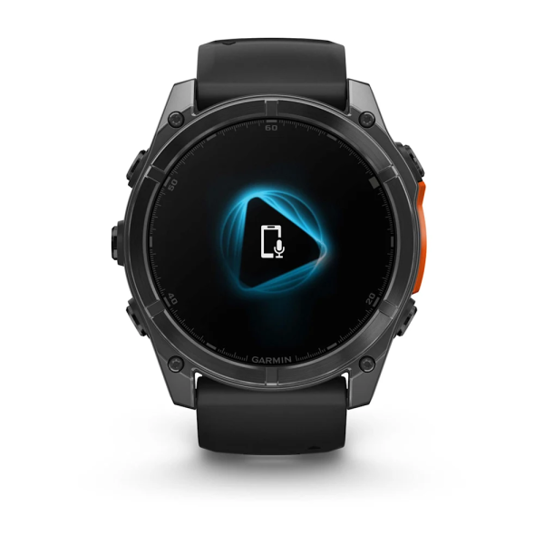 Garmin Fenix 8 – 51 mm AMOLED Slate Gri, Siyah...