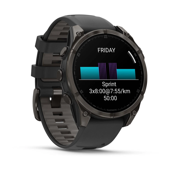 Garmin Fenix 8 – 47 mm, AMOLED Sapphire Karbon...