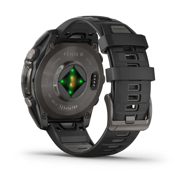 Garmin Fenix 8 – 47 mm, AMOLED Sapphire Karbon...