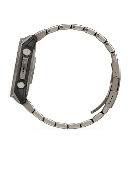 Garmin Fenix 8 – 47 mm AMOLED Sapphire Titanyum Vented Titanyum Kayışlı