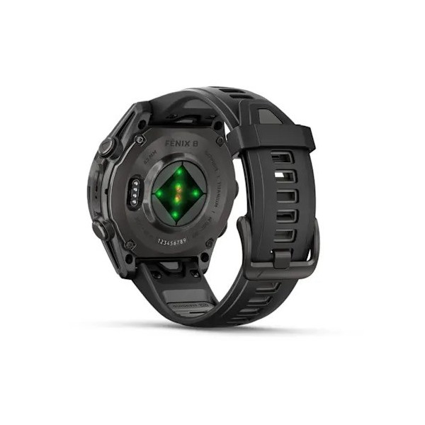 Garmin Fenix 8 - 43 mm, AMOLED Sapphire Karbon...