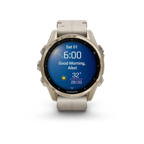 Garmin Fenix 8 - 43 mm AMOLED Sapphire Soft...