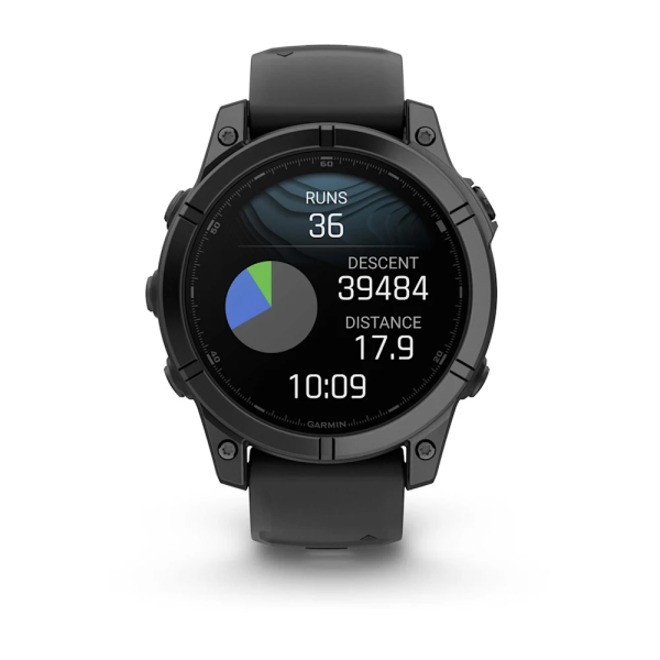 Garmin Fenix E - 47 mm AMOLED Slate Gri Siyah...