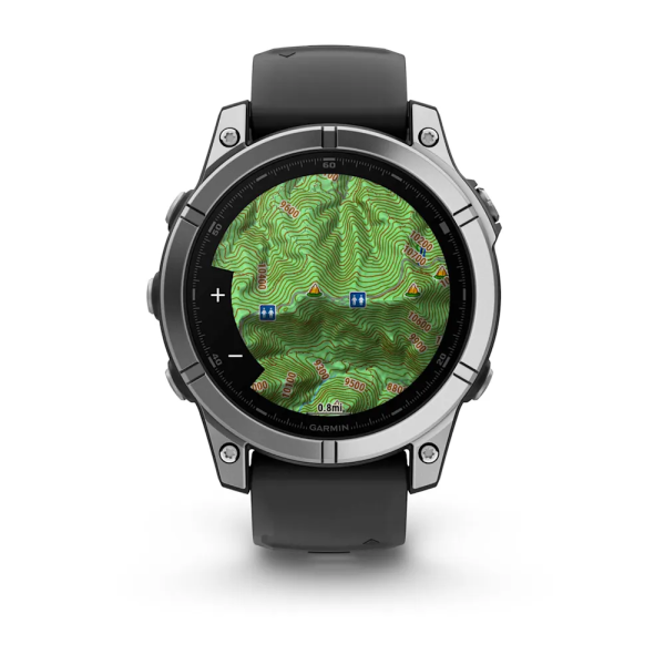 Garmin Fenix E – 47 mm AMOLED Paslanmaz Çelik...