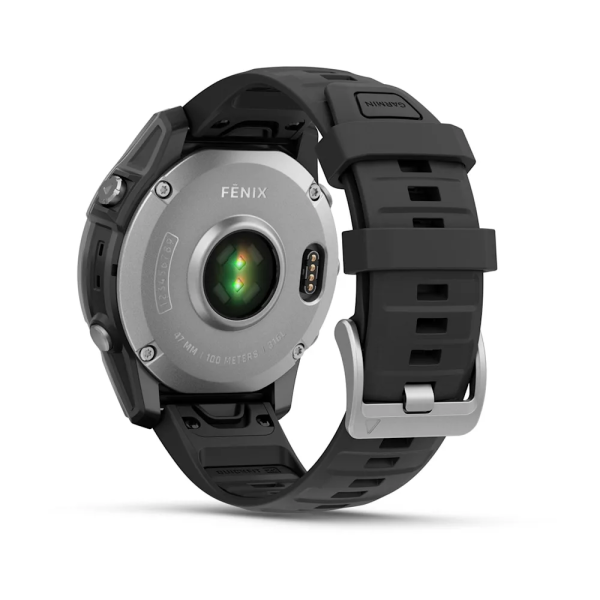 Garmin Fenix E – 47 mm AMOLED Paslanmaz Çelik...