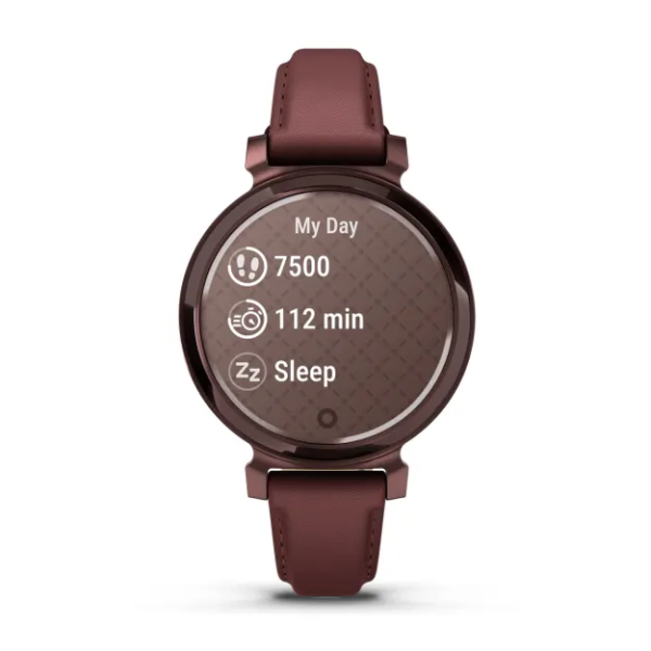 Garmin Lily 2 Koyu Bronz Deri Kayışlı