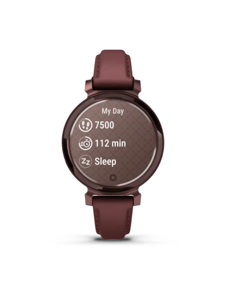 Garmin Lily 2 Koyu Bronz Deri Kayışlı