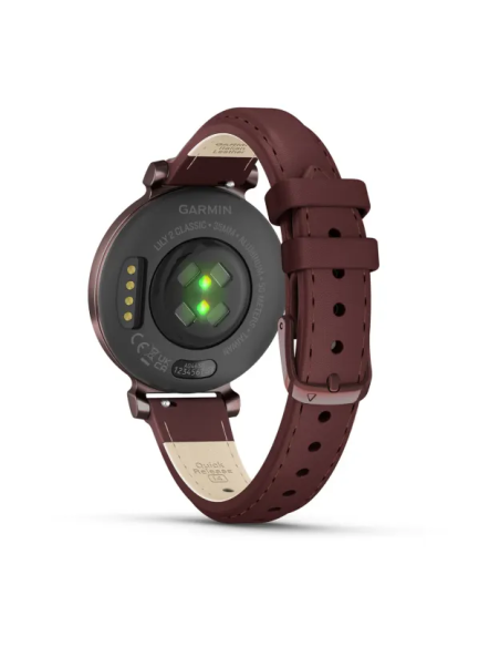 Garmin Lily 2 Koyu Bronz Deri Kayışlı