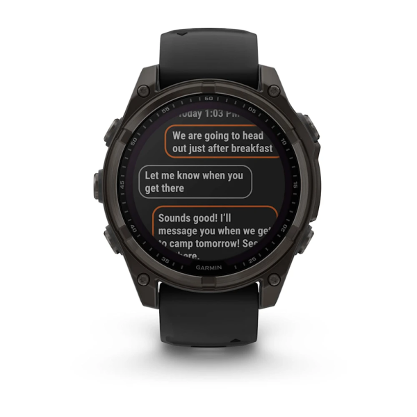 Garmin Fenix 8 - 47 mm Solar Sapphire Karbon...