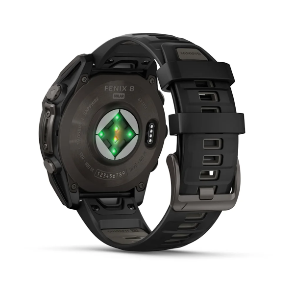 Garmin Fenix 8 - 47 mm Solar Sapphire Karbon...
