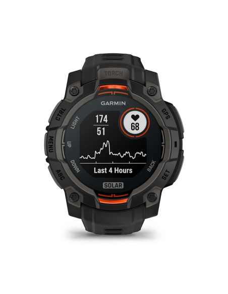 Garmin Instinct 3 – 45 mm, Solar Siyah